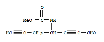 Carbamic acid, [4-oxo-1-(2-propynyl)-2-butynyl]-, methyl ester (9ci) Structure,217442-31-4Structure