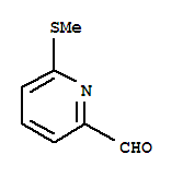 2-Pyridinecarboxaldehyde, 6-(methylthio)-(9ci)Structure,217657-76-6Structure 2-Pyridinecarboxaldehyde, 6-(methylthio)-(9ci) Structure,217657-76-6Structure