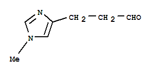 1H-imidazole-4-propanal,1-methyl-(9ci)Structure,218595-14-3Structure 1H-imidazole-4-propanal,1-methyl-(9ci) Structure,218595-14-3Structure