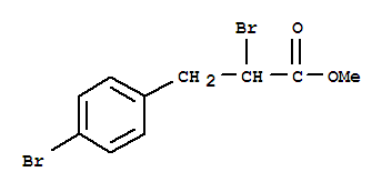 Methyl 2-bromo-3-(4-bromo-phenyl)-propionate Structure,219554-66-2Structure