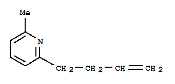 (9CI)-2-(3-丁烯)-6-甲基-吡啶結(jié)構(gòu)式_219629-77-3結(jié)構(gòu)式