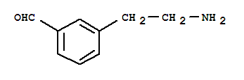Benzaldehyde, 3-(2-aminoethyl)-(9ci)Structure,219919-50-3Structure Benzaldehyde, 3-(2-aminoethyl)-(9ci) Structure,219919-50-3Structure