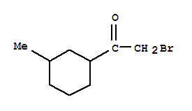 Ethanone, 2-bromo-1-(3-methylcyclohexyl)-(9ci)Structure,220270-23-5Structure Ethanone, 2-bromo-1-(3-methylcyclohexyl)-(9ci) Structure,220270-23-5Structure