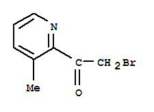 2-Bromo-1-(3-methylpyridin-2-yl)ethanoneStructure,220270-42-8Structure 2-Bromo-1-(3-methylpyridin-2-yl)ethanone Structure,220270-42-8Structure