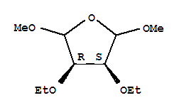 (9ci)-3,4-二乙氧基四氫-2,5-二甲氧基-呋喃結構式_220279-85-6結構式