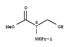 L-serine, n-(1-methylethyl)-, methyl ester (9ci)Structure,220280-32-0Structure L-serine, n-(1-methylethyl)-, methyl ester (9ci) Structure,220280-32-0Structure