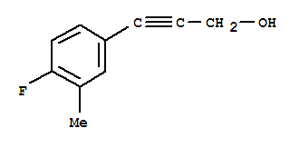 2-Propyn-1-ol,3-(4-fluoro-3-methylphenyl)-(9ci)Structure,220708-01-0Structure 2-Propyn-1-ol,3-(4-fluoro-3-methylphenyl)-(9ci) Structure,220708-01-0Structure
