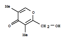 4H-pyran-4-one, 2-(hydroxymethyl)-3,5-dimethyl-(9ci)Structure,220757-72-2Structure 4H-pyran-4-one, 2-(hydroxymethyl)-3,5-dimethyl-(9ci) Structure,220757-72-2Structure