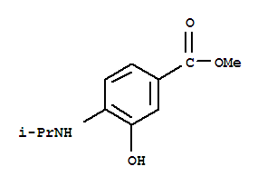 Benzoic acid, 3-hydroxy-4-[(1-methylethyl)amino]-, methyl ester (9ci) Structure,220844-94-0Structure