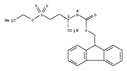 (2S)-4-[(2,2-二甲基丙氧基)磺?；鵠-2-{[(9H-芴-9-基甲氧基)羰基]氨基}丁酸結(jié)構(gòu)式_220951-81-5結(jié)構(gòu)式