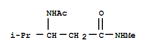  3-(乙?；被?-n,4-二甲基-戊酰胺結(jié)構(gòu)式_220970-11-6結(jié)構(gòu)式