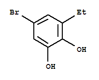 1,2-Benzenediol, 5-bromo-3-ethyl-(9ci)Structure,221244-58-2Structure 1,2-Benzenediol, 5-bromo-3-ethyl-(9ci) Structure,221244-58-2Structure
