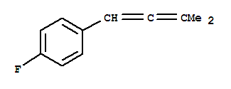 Benzene, 1-fluoro-4-(3-methyl-1,2-butadienyl)-(9ci)Structure,221312-23-8Structure Benzene, 1-fluoro-4-(3-methyl-1,2-butadienyl)-(9ci) Structure,221312-23-8Structure