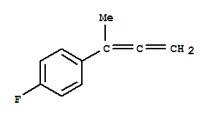 Benzene, 1-fluoro-4-(1-methyl-1,2-propadienyl)-(9ci)Structure,221312-24-9Structure Benzene, 1-fluoro-4-(1-methyl-1,2-propadienyl)-(9ci) Structure,221312-24-9Structure