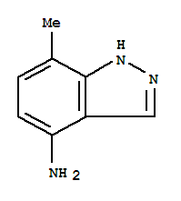 1H-indazol-4-amine,7-methyl-(9ci) Structure,221681-73-8Structure