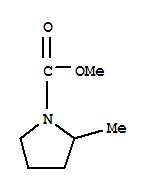 1-Pyrrolidinecarboxylicacid,2-methyl-,methylester(9ci)Structure,222178-82-7Structure 1-Pyrrolidinecarboxylicacid,2-methyl-,methylester(9ci) Structure,222178-82-7Structure