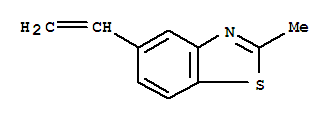 Benzothiazole, 2-methyl-5-vinyl-(8ci)Structure,22240-46-6Structure Benzothiazole, 2-methyl-5-vinyl-(8ci) Structure,22240-46-6Structure