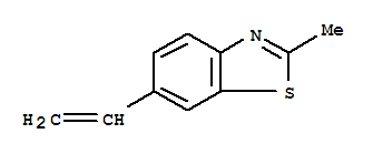 Benzothiazole, 2-methyl-6-vinyl-(8ci)Structure,22240-50-2Structure Benzothiazole, 2-methyl-6-vinyl-(8ci) Structure,22240-50-2Structure