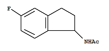 Acetamide, n-(5-fluoro-2,3-dihydro-1h-inden-1-yl)-, (+)-(9ci)Structure,222415-40-9Structure Acetamide, n-(5-fluoro-2,3-dihydro-1h-inden-1-yl)-, (+)-(9ci) Structure,222415-40-9Structure