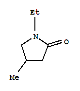 2-Pyrrolidinone,1-ethyl-4-methyl-(9ci)Structure,222423-29-2Structure 2-Pyrrolidinone,1-ethyl-4-methyl-(9ci) Structure,222423-29-2Structure