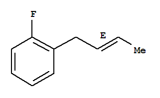 Benzene, 1-(2e)-2-butenyl-2-fluoro-(9ci)Structure,222640-87-1Structure Benzene, 1-(2e)-2-butenyl-2-fluoro-(9ci) Structure,222640-87-1Structure