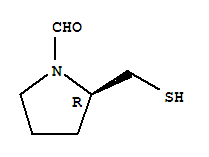 1-Pyrrolidinecarboxaldehyde, 2-(mercaptomethyl)-, (2r)-(9ci)Structure,222856-46-4Structure 1-Pyrrolidinecarboxaldehyde, 2-(mercaptomethyl)-, (2r)-(9ci) Structure,222856-46-4Structure