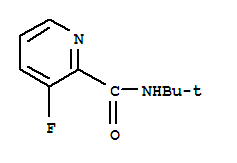 2-Pyridinecarboxamide,n-(1,1-dimethylethyl)-3-fluoro-(9ci)Structure,223444-91-5Structure 2-Pyridinecarboxamide,n-(1,1-dimethylethyl)-3-fluoro-(9ci) Structure,223444-91-5Structure