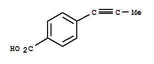 Benzoic acid, 4-(1-propynyl)-(9ci)Structure,223562-52-5Structure Benzoic acid, 4-(1-propynyl)-(9ci) Structure,223562-52-5Structure