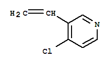 (9CI)-4-氯-3-乙烯-吡啶結構式_223573-95-3結構式