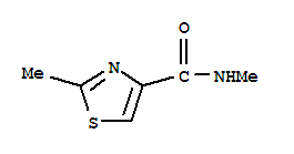 4-Thiazolecarboxamide,n,2-dimethyl-(9ci)Structure,223680-42-0Structure 4-Thiazolecarboxamide,n,2-dimethyl-(9ci) Structure,223680-42-0Structure