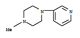 (9ci)-1-甲基-4-(3-吡啶)-哌嗪結(jié)構(gòu)式_223794-26-1結(jié)構(gòu)式