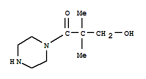 Piperazine, 1-(3-hydroxy-2,2-dimethyl-1-oxopropyl)-(9ci)Structure,224309-94-8Structure Piperazine, 1-(3-hydroxy-2,2-dimethyl-1-oxopropyl)-(9ci) Structure,224309-94-8Structure
