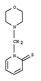 2(1H)-pyridinethione, 1-(morpholinomethyl)-(7ci,8ci)Structure,2244-46-4Structure 2(1H)-pyridinethione, 1-(morpholinomethyl)-(7ci,8ci) Structure,2244-46-4Structure