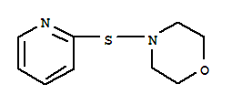 (9ci)-4-(2-吡啶硫代)-嗎啉結(jié)構(gòu)式_2244-48-6結(jié)構(gòu)式