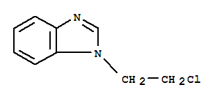 1H-benzimidazole,1-(2-chloroethyl)-(9ci)Structure,22492-19-9Structure 1H-benzimidazole,1-(2-chloroethyl)-(9ci) Structure,22492-19-9Structure