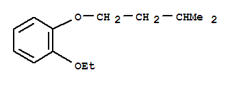 Benzene, 1-ethoxy-2-(3-methylbutoxy)-(9ci)Structure,226555-34-6Structure Benzene, 1-ethoxy-2-(3-methylbutoxy)-(9ci) Structure,226555-34-6Structure