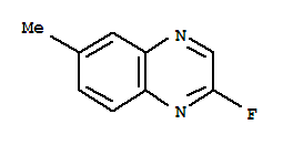 Quinoxaline, 2-fluoro-6-methyl-(9ci)Structure,226698-26-6Structure Quinoxaline, 2-fluoro-6-methyl-(9ci) Structure,226698-26-6Structure