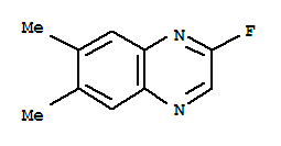 Quinoxaline, 2-fluoro-6,7-dimethyl-Structure,226698-28-8Structure Quinoxaline, 2-fluoro-6,7-dimethyl- Structure,226698-28-8Structure