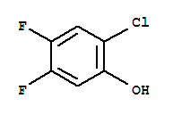 2-氯-4,5-二氟-苯酚結(jié)構(gòu)式_2267-98-3結(jié)構(gòu)式