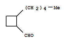 Cyclobutanecarboxaldehyde, 2-pentyl-(9ci) Structure,226700-90-9Structure