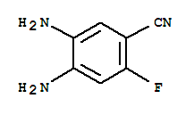Benzonitrile, 4,5-diamino-2-fluoro-(9ci) Structure,226701-59-3Structure
