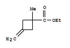 Cyclobutanecarboxylic acid, 1-methyl-3-methylene-, ethyl ester (9ci) Structure,227607-41-2Structure