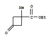 Cyclobutanecarboxylic acid, 1-methyl-3-oxo-, ethyl ester (9ci) Structure,227607-44-5Structure