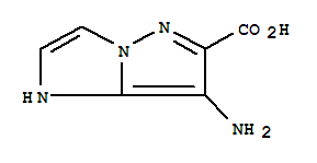 1H-imidazo[1,2-b]pyrazole-6-carboxylicacid,7-amino-(9ci) Structure,227611-58-7Structure