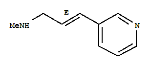 2-Propen-1-amine,n-methyl-3-(3-pyridinyl)-,(2e)-(9ci)Structure,228271-74-7Structure 2-Propen-1-amine,n-methyl-3-(3-pyridinyl)-,(2e)-(9ci) Structure,228271-74-7Structure