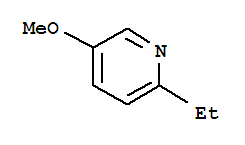 (9CI)-2-乙基-5-甲氧基-吡啶結構式_228862-37-1結構式