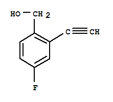 Benzenemethanol, 2-ethynyl-4-fluoro-(9ci)Structure,229028-02-8Structure Benzenemethanol, 2-ethynyl-4-fluoro-(9ci) Structure,229028-02-8Structure