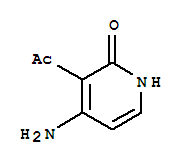 2(1H)-pyridinone, 3-acetyl-4-amino-(9ci)Structure,229308-55-8Structure 2(1H)-pyridinone, 3-acetyl-4-amino-(9ci) Structure,229308-55-8Structure