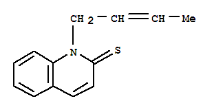 Carbostyril, 1-(2-butenyl)thio-(8ci) Structure,22977-76-0Structure