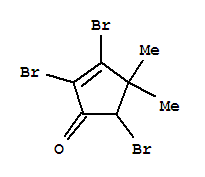 2,3,5-Tribromo-4,4-dimethylcyclopent-2-en-1-oneStructure,23078-55-9Structure 2,3,5-Tribromo-4,4-dimethylcyclopent-2-en-1-one Structure,23078-55-9Structure
